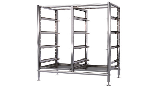 Stainless Undercounter Glass Rack
